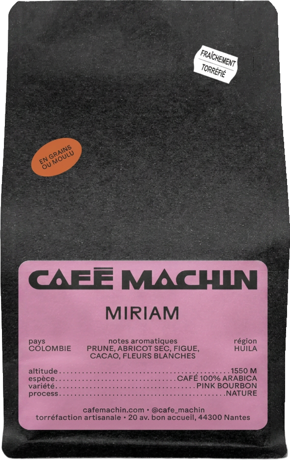 Paquet de café Miriam — Colombie