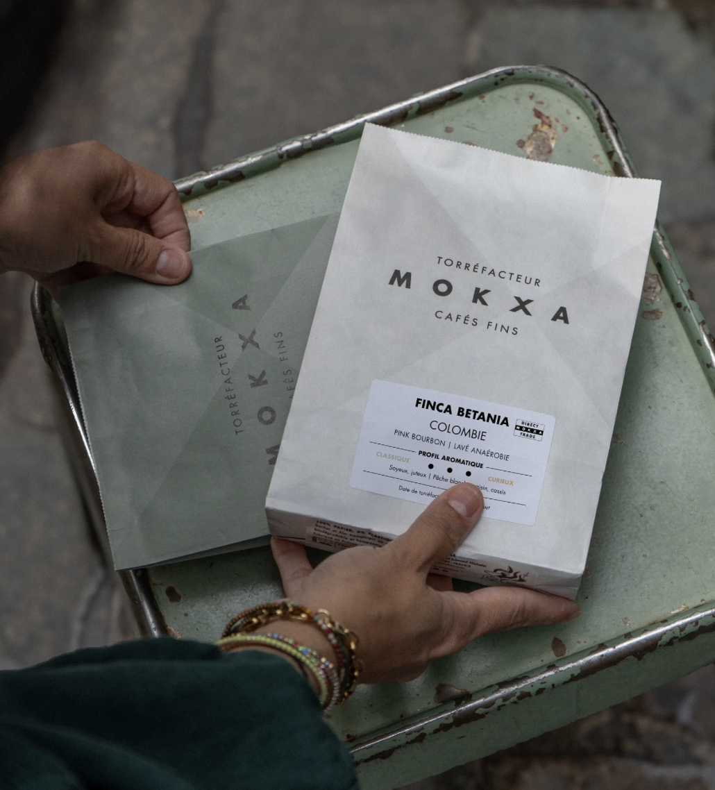 Paquet de café Finca Betania — Colombie