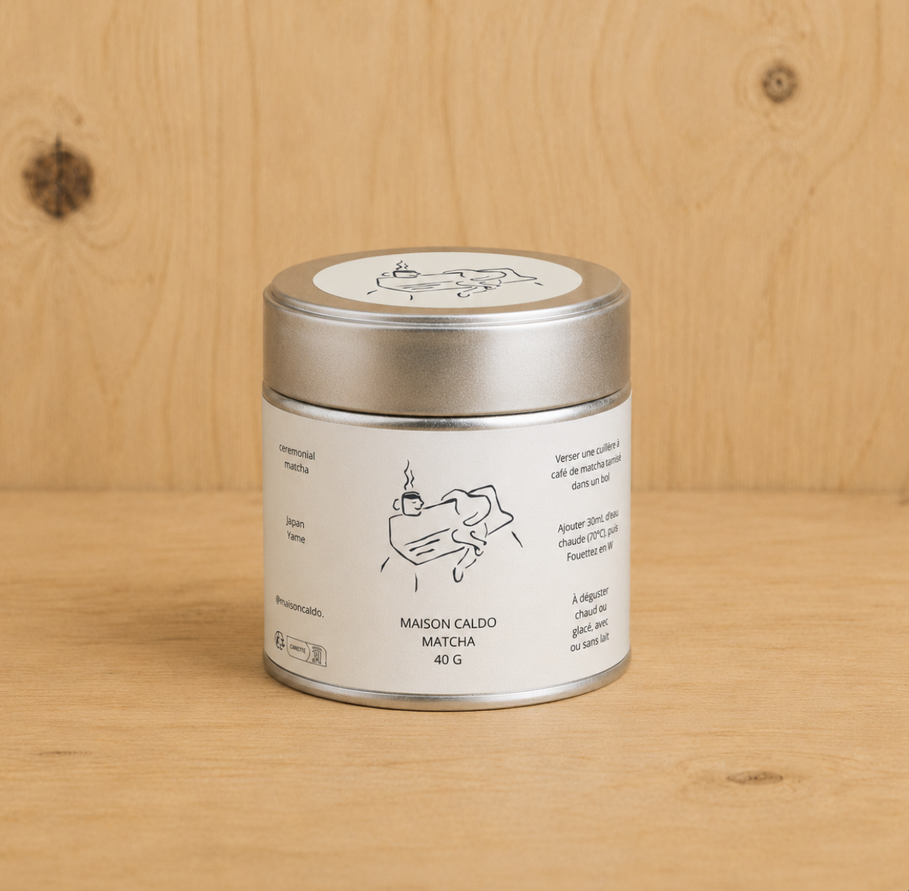 Matcha Maison Caldo x Roda, ceremonial grade, Yame Japon