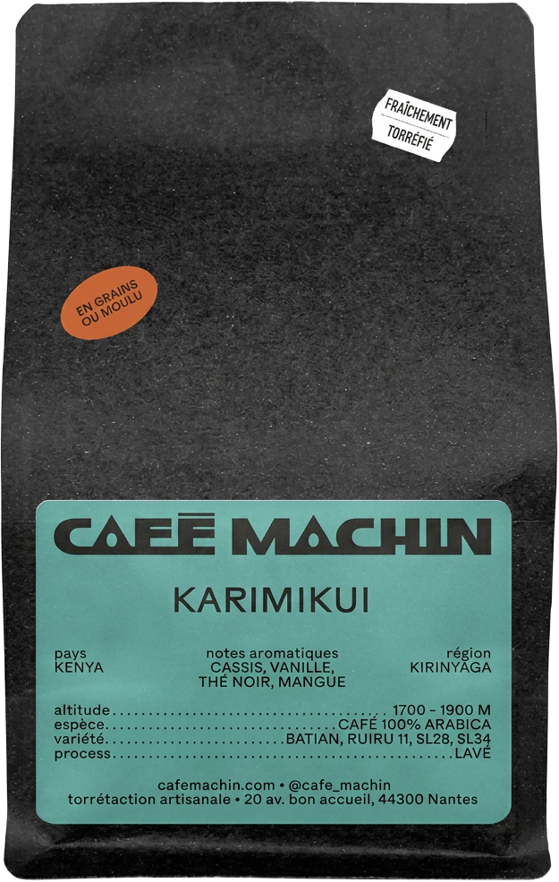 Paquet de café Karimikui — Kenya