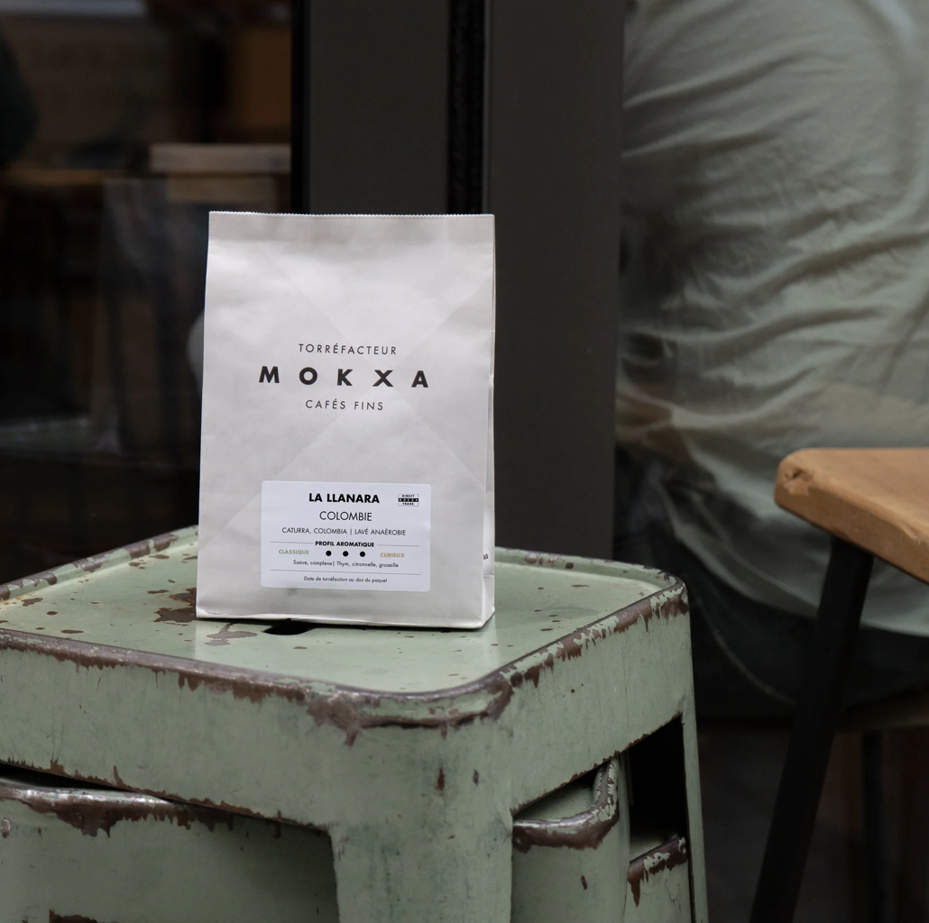 Paquet de café La Llanara — Colombie